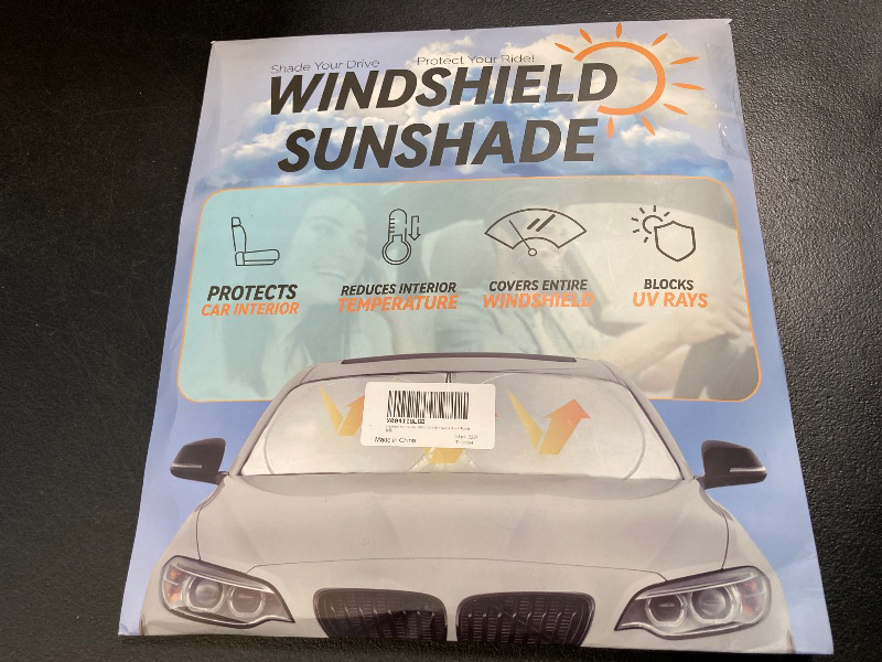 Photo 1 of Sunshade for Maverick Windshield Sun Shade Custom-fit for 2020-2024 2025 Ford Maverick XLT, Limited, Platinum Accessories Foldable Window Shield Windshield Cover Sun Visor Protector Block UV