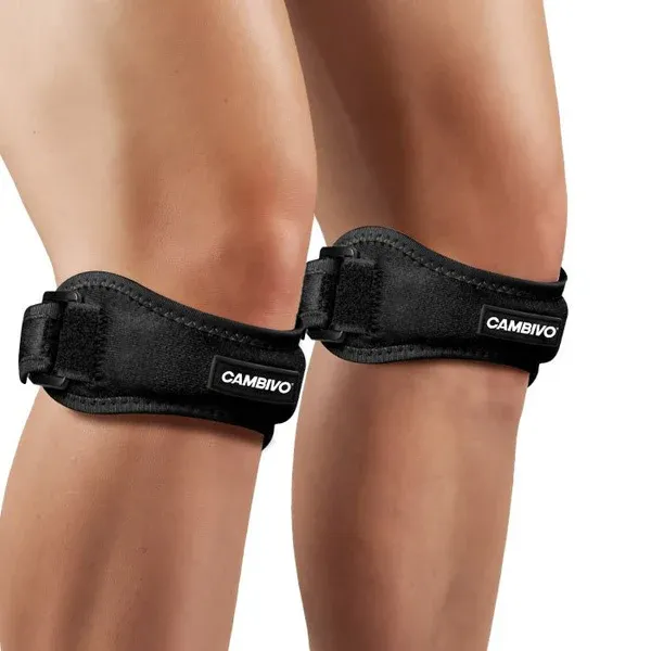 Photo 1 of CAMBIVO Patellar Tendon Strap Knee Brace for Running and Hiking