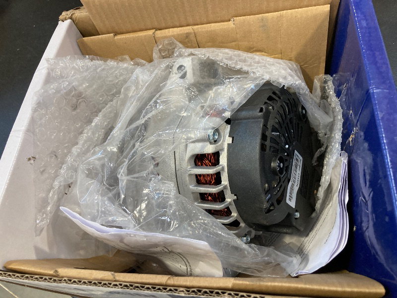 Photo 1 of 8247N Alternator Compatible with Chevy C Truck Silverado 4.3 4.8 5.3 6.0 2000 2001 2002 2003 2004 10464451 10464481 10480326M 10480476 15755616W 15768829 19244728 19244731, 105A CW 6-Groove Pulley