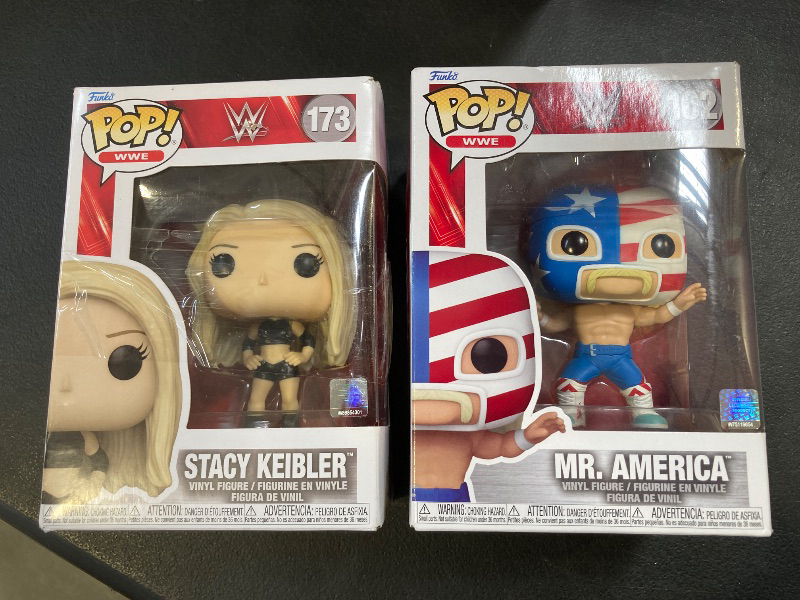 Photo 1 of Funko Pop - WWE Stacy Keibler + Mr. America Bundle Pack / Final Sale
