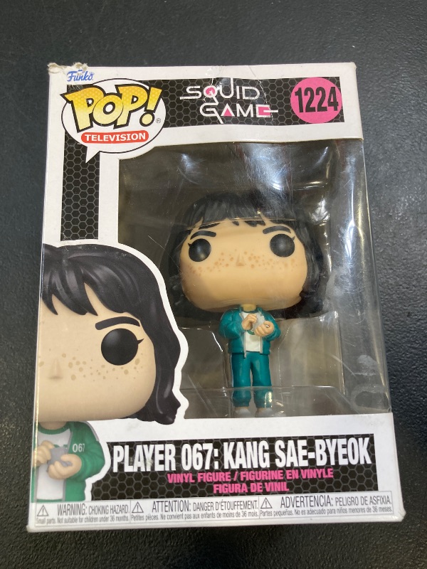 Photo 1 of Funko POP TV: Squid Game- Player 067:Kang SAE-byeok / Final Sale 