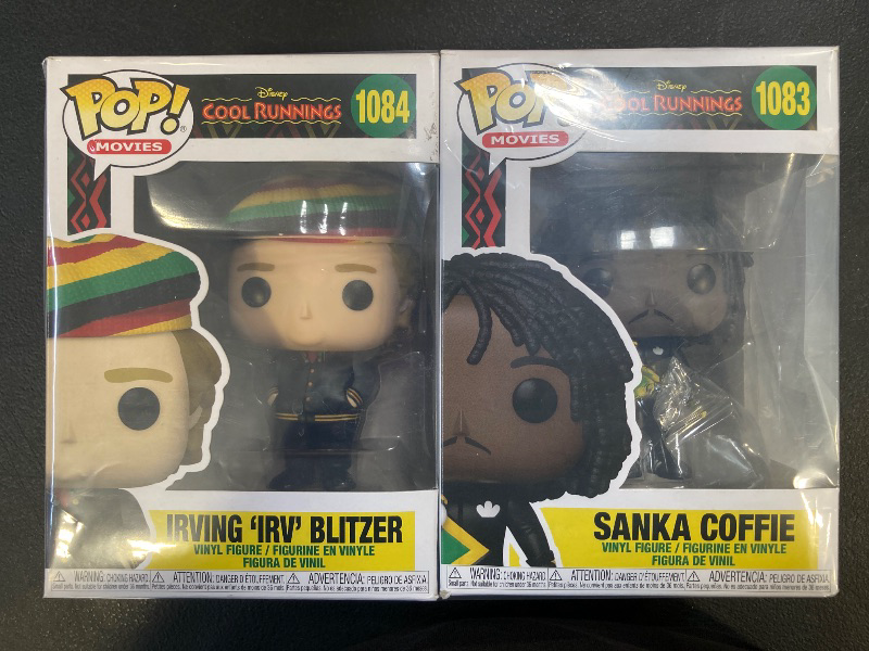 Photo 1 of Funko Pop - Cool Running - Sanka Coffie + Irving Blitzer Bundle Pack / Final Sale 