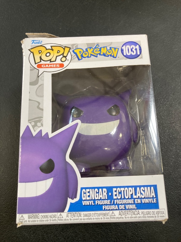 Photo 1 of Funko Pop Games: Pokemon - Gengar - Collectable Vinyl Figure / Final Sale 