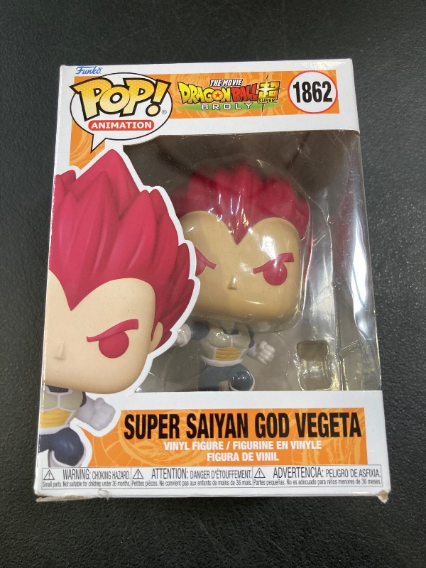 Photo 1 of Funko POP Animation: Dragon Ball Super: Broly - SSG Vegeta - Dragon Ball Super Broly / Final Sale 
