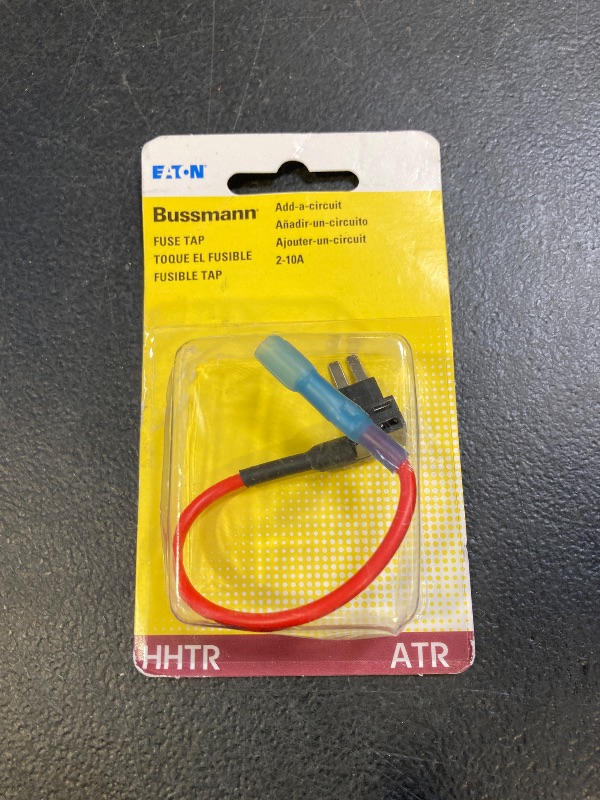 Photo 1 of Bussmann BP/HHTR-RP ATR Micro II Fuse (Add A Circuit' 10 Amp with 5", #16 Lead wire & Crimp Term), 1 Pack