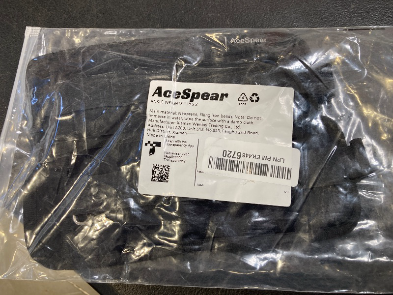 Photo 1 of AceSpear Ankle Weights for Men Women Wrist Weights 2 * 1lb 2lbs 3lbs 4lbs 5lbs 6lbs Leg Weights Sandbags Kids Arm Hand Weights for Fitness Walking Running Gym
