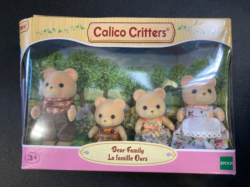 Photo 1 of Calico Critters Cuddle Bear Family, Dolls, Dollhouse Figures, Collectible Toys 4 Count