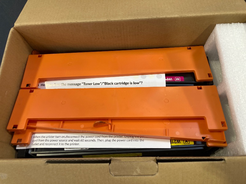 Photo 1 of (Smart Chip Recognition) 218X Toner Cartridges 4 Pack Compatible Replacement for HP 218X 218A W2180X W2180A Toner for HP Color Laserjet Pro 3201dw, MFP 3301cdw/3301fdw/3301sdw | High-Yield 3,200 Pages