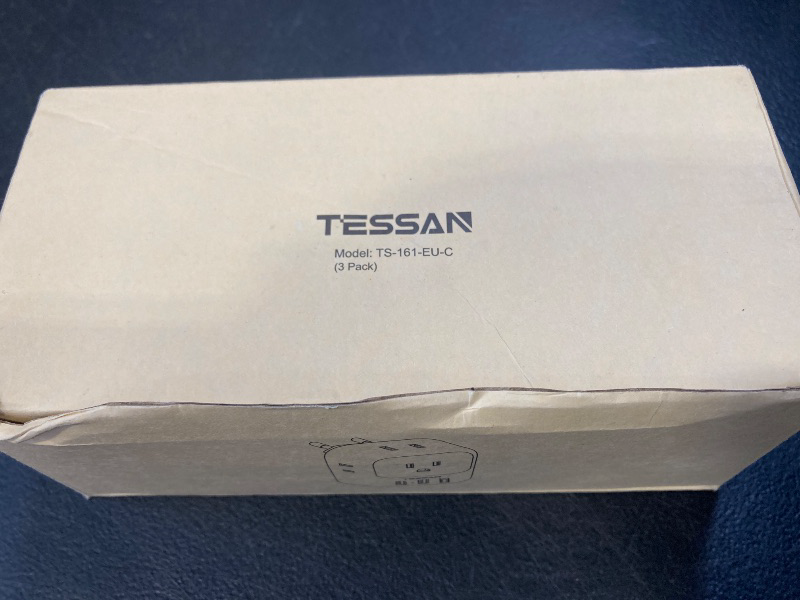 Photo 1 of TESSAN European Travel Plug Adapter USB C 3 Pack, US to Europe Plug Adaptor with 4 AC Outlets 3 USB Charging Ports, Type C Power Adapter for USA to EU Euro Spain France Iceland Italy Germany Greece