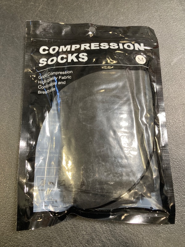 Photo 1 of Ktinnead Thigh High Compression Stockings Footless 20-30mmHg for Men & Women - M 