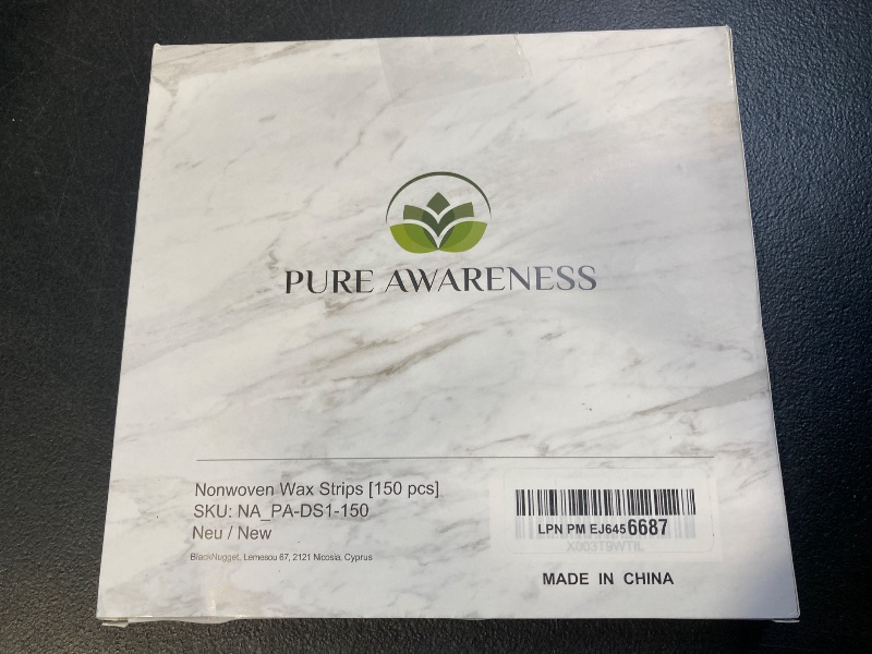 Photo 1 of 150 Professional Wax Strips for Waxing - Tear-Resistant Fabric Strips for Hair Removal - Skin-Friendly, Reusable Persian Waxing Strip for Warm Wax and Sugar Paste on Legs, Face, Back, Intimate Areas