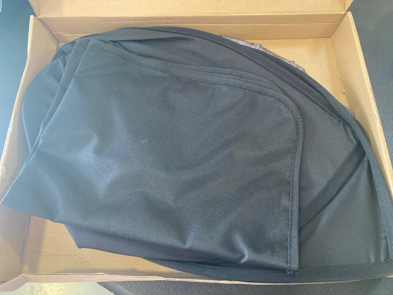 Photo 1 of Sunshade Roof for Tesla Model Y Juniper 2025 [Never Sag] Heat Insulation Glass Roof Sunshade for Tesla Model Y Juniper Accessories, Visor Sunroof Sun Shade UV Reflector Reflective Covers-Black