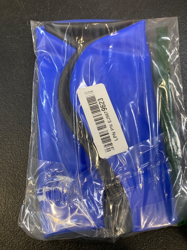 Photo 1 of 2 Pack Silicone Swimming Cap for Women & Men, High Elasticity Swim Hat for Long Hair, Waterproof Bathing Cap with Ear Plugs & Nose Clip, Keep Hair Dry, Easy On/Off (Black ? Blue)