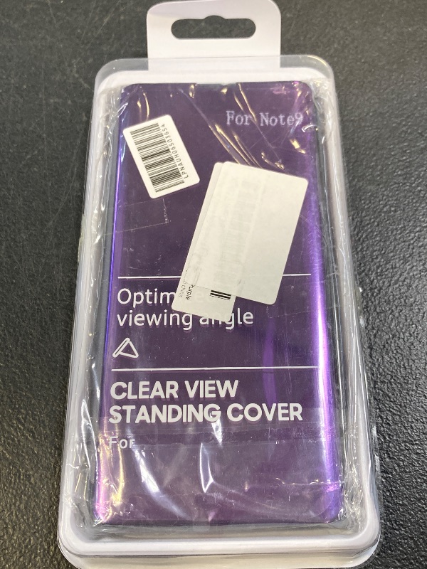 Photo 1 of Samsung Galaxy Note 9 Case Cover EMAXELER Stylish Mirror Plating Flip Full Body Protective Reflection Ultra Thin Hard Anti-Scratch Shockproof Frame for Samsung Note 9 , Purple