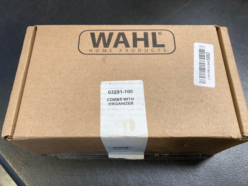 Photo 1 of Wahl Clipper Genuine Secure-Fit™ Attachment Guard Organization Kit with Color Pro Colored Hair Clipper Guide Combs, 14 Piece Premium Storage Kit Hair Clippers, Multicolor - 3291-100