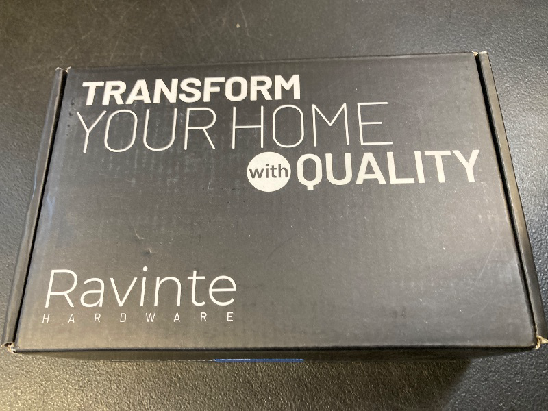 Photo 1 of Ravinte 30 Pack Brass 2-1/2 Inch Hole Center Champagne Gold Handles Square Cabinet Hardware Stainless Steel Pulls for Kitchen Cupboard Drawers 4 Inch Overall Length
