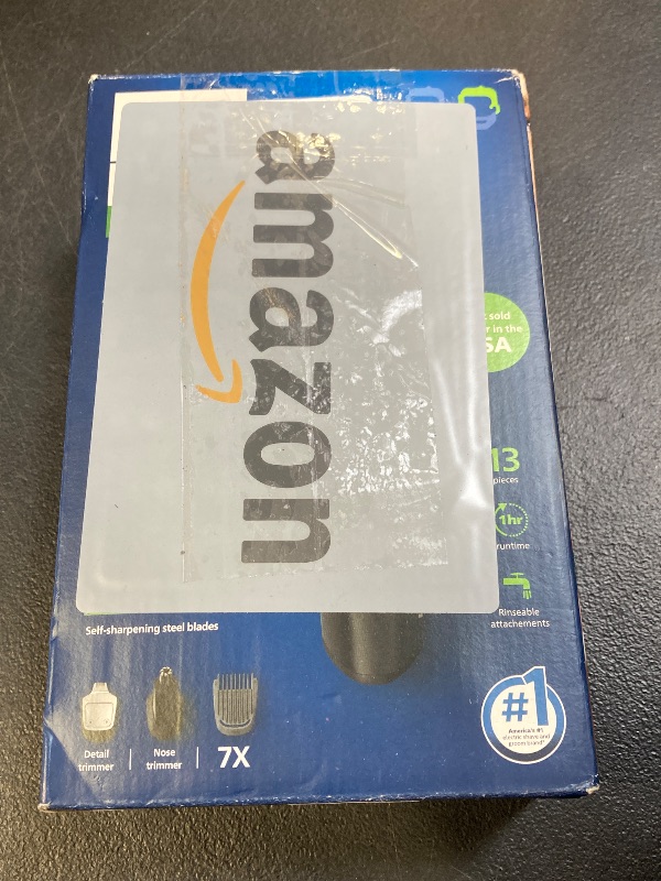 Photo 1 of Philips Norelco Multi Groomer - 13 Piece Mens Grooming Kit for Beard, face, Nose, and Ear Hair Trimmer and Hair Clipper - NO Blade Oil Needed, MG3740/40
