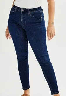 Photo 1 of  a.n.a high rise curvy straight jeans 16T