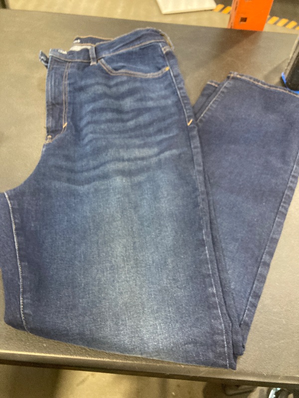 Photo 1 of  a.n.a high rise curvy straight jeans 16T
