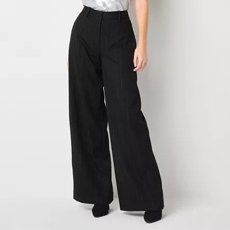 Photo 1 of Worthington Tall Womens Wide Leg Pant, 18 Tall, Black