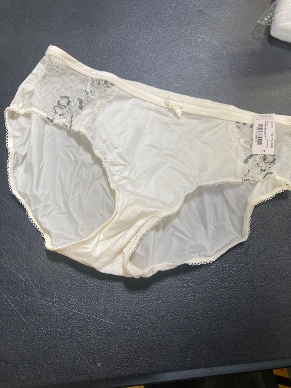 Photo 1 of Women's Skin Satin Stretch Lace Hipster Panties Size L