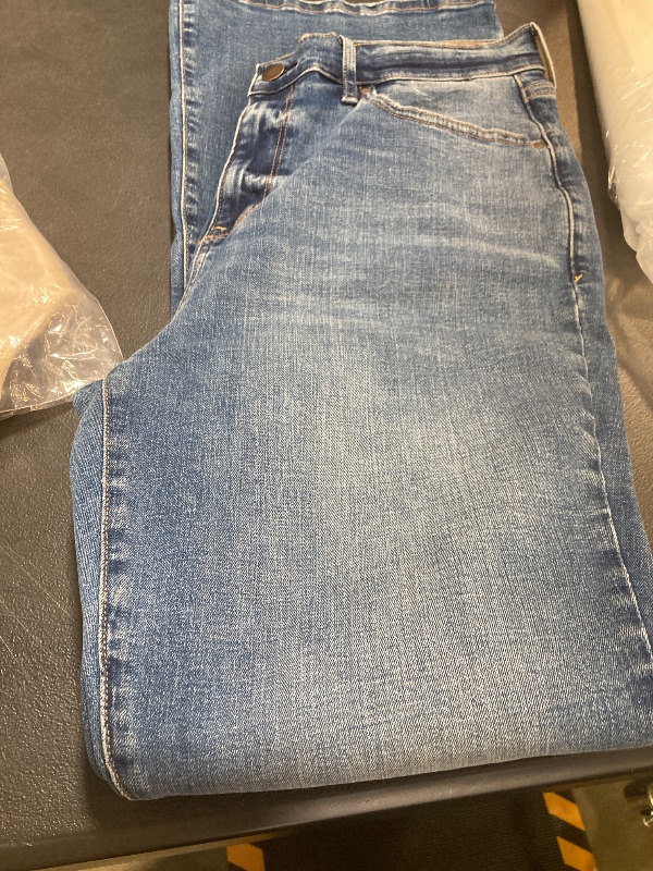 Photo 1 of a.n.a Womens High Rise Flare Leg Jean 14