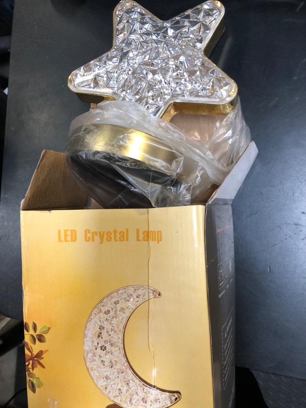 Photo 1 of LED Crystal Lamp Star Design 1Pcs 