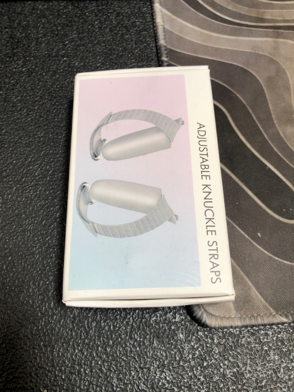 Photo 1 of HZLucki Controller Grips Compatible with Meta Quest 3S/Quest 3 Accessories, Adjustable Knuckle Straps Fits Most Hands, Soft Hand Cover for Official Charging Dock Battery