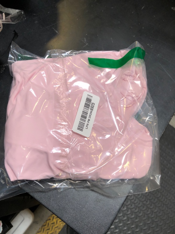 Photo 1 of YEOREO Long Sleeve Shirts for Women y2k Tops Double Lined Basic Tee Crew Neck Going Out Sweeney Workout Undershirt Sakura Pink XS
