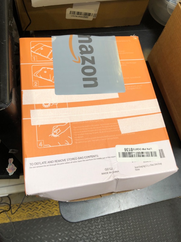 Photo 1 of Vacuum Storage Bags Jumbo (12 x Jumbo), Space Saver Sealer Compression Bags for Blankets, Comforters, Pillows, Clothes Storage