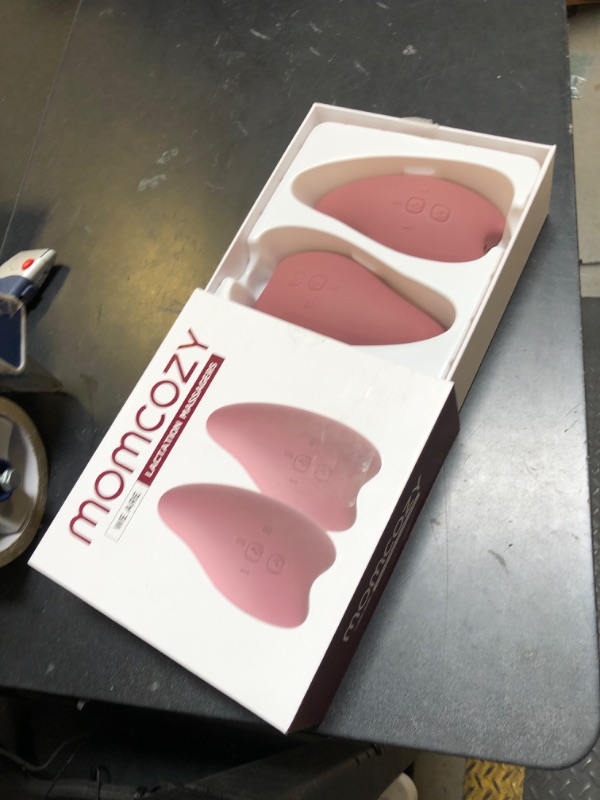 Photo 1 of Momcozy Double Lactation Massager Warming for Breastfeeding, Pumping, Heat & Vibration for Improve Milk Flow, Breastfeeding Essentials for Clogged Ducts, Engorgement