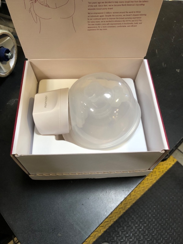 Photo 1 of Momcozy Pump S12, Pack of 1, Light White