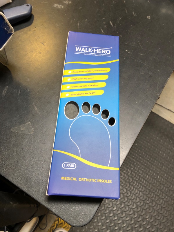 Photo 1 of Plantar Fasciitis Feet Insoles Arch Supports Orthotics Inserts Relieve Flat Feet, High Arch (Mens 6-6 1/2 | Womens 8-8 1/2)