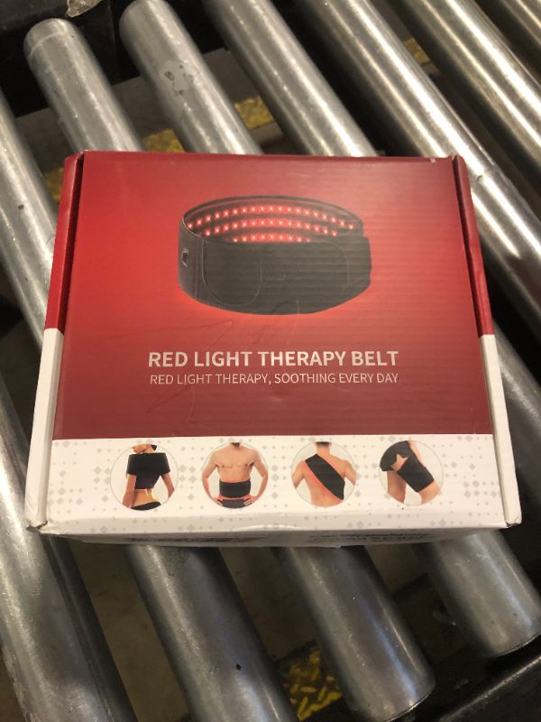 Photo 1 of Red Light Therapy for Body, Infrared Light Therapy for Shoulder Waist Muscle Pain Relief, Upgraded 3 in 1 Led Beads, 660nm Red Light &850nm Near Infrared Light Therapy Belt Wrap Timer Remote Control