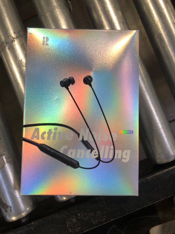 Photo 1 of Active Noise Cancelling Headphones, Wireless V5.3 Bluetooth Headphones with 3 AI Mics ENC, In-ear Magnetic Neckband Earbuds 60Hrs Playtime, IPX6 Sweatproof ANC Earphones for Travel Home Office