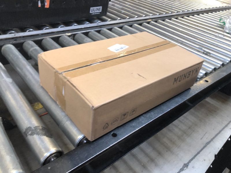 Photo 1 of MUNBYN Shrink Wrap, Stretch Wrap with Handles, Stretch Film Roll Industrial Strength, Plastic Wrap for Pallet Wrapping Shipping Moving, 15 Inch x 1000 Ft, 2 Pack, 60 Gauge