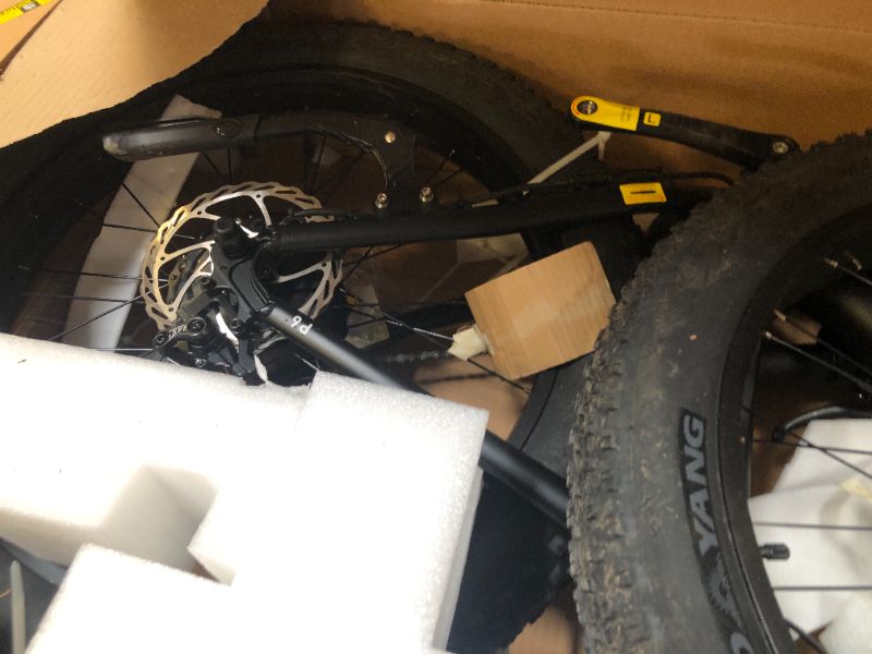 Photo 1 of Hiboy P6 Electric Bike for Adults, 28MPH 62.1Miles Range 1000W Peak Motor 48V 13Ah Removable Battery Ebike, 26” x 4.0" Fat Tire Electric Bicycle, Shimano 7 Speed, Hydraulic Suspension, UL Certified