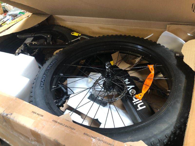 Photo 1 of Hiboy P6 Electric Bike for Adults, 28MPH 62.1Miles Range 1000W Peak Motor 48V 13Ah Removable Battery Ebike, 26” x 4.0" Fat Tire Electric Bicycle, Shimano 7 Speed, Hydraulic Suspension, UL Certified