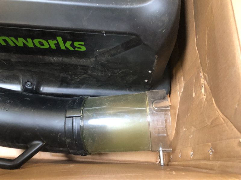 Photo 1 of Greenworks 42" Bin Bagger Accessory