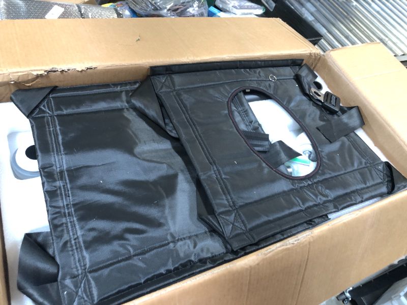 Photo 1 of Patient Lift Transfer Chair, Portable Lift Aid for Elderly/Disabled, Bedside Commode Transport Chair (Basic Version)