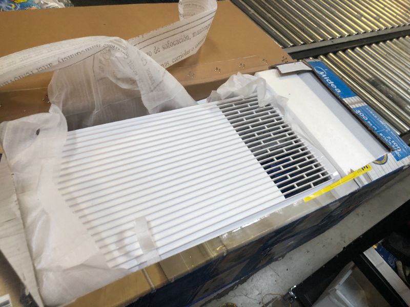Photo 1 of Midea 10,000 BTU ASHRAE (7,100 BTU SACC) Portable Air Conditioner, Smart Control, Cools up to 300 Sq. Ft., with Dehumidifier & Fan mode, Easy- to-use Remote Control & Window Installation Kit Included