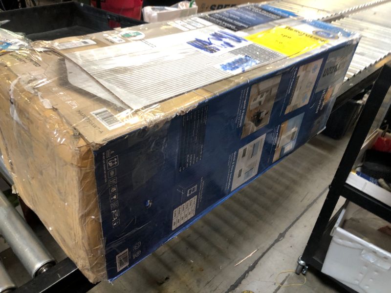 Photo 1 of Midea 10,000 BTU ASHRAE (7,100 BTU SACC) Portable Air Conditioner, Smart Control, Cools up to 300 Sq. Ft., with Dehumidifier & Fan mode, Easy- to-use Remote Control & Window Installation Kit Included
