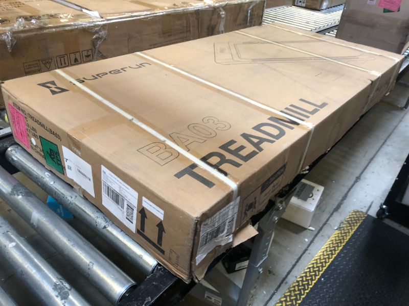 Photo 1 of -FACTORY SEALED- SupeRun Walking Pad, Under Desk Treadmill, 3 in 1 Portable Treadmill with Remote Control LED Display, 2.5 HP Quiet Walking Jogging Machine for Office Home Use, 300 Lbs Capacity
