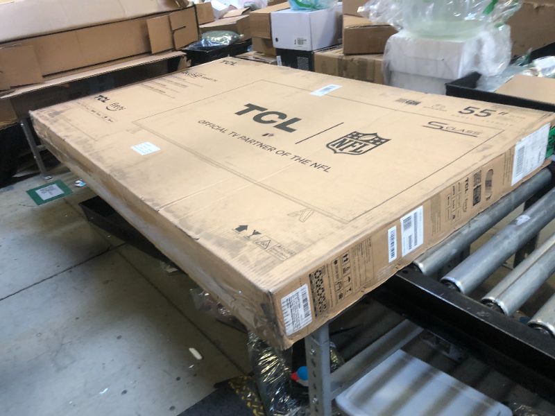 Photo 1 of -PARTS ONLY- TCL 55-Inch Class S5 UHD 4K LED Smart TV with Fire TV (55S551F, 2024 Model), Dolby Vision, HDR PRO+, Dolby Atmos, Alexa Built-in with Voice Remote, Apple AirPlay 2 Compatibility, Streaming Television