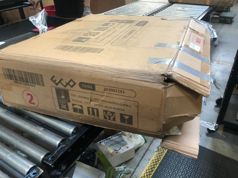 Photo 1 of -ONLY BOX 2 OF 3- Phoenix Home Dual Motor Power Lift Chair for Elderly, Lift Chairs with Massage and Heat, Faux Leather Electric Chairs for Adults, Recliner Chair with USB, 2 Concealed Cup Holders, Smoke Gray