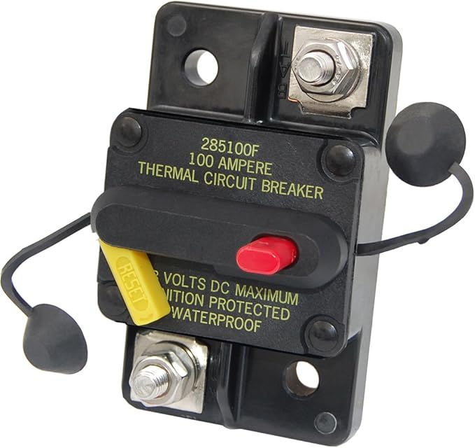 Photo 1 of Blue Sea Systems 7186 Series 285 Circuit Breaker - Surface Mount 80A