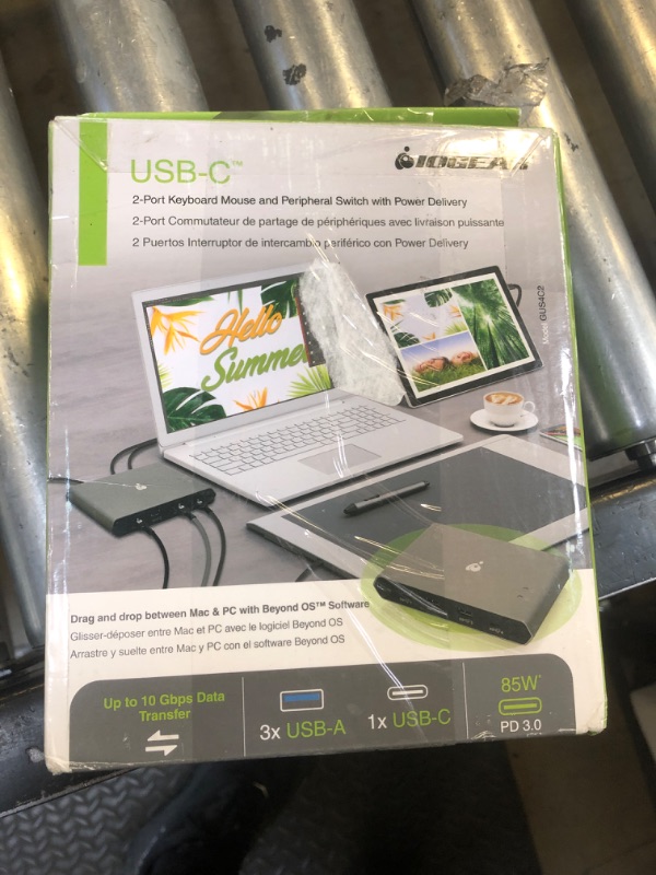 Photo 1 of IOGEAR 2-Port HDMI KVM Switch with Cables – USB & HDMI Connections – Control 2 Computers with One Monitor, Keyboard & Mouse – Plug & Play – 1080p/1920x1200 – Windows, Mac, Linux — GCS32HU
