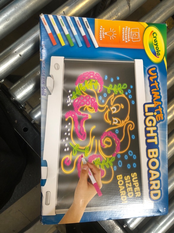 Photo 1 of Crayola Ultimate Light Board - White, Kids Drawing Tablet, LED Drawing Board for Kids, Gift for Boys & Girls, Toys for Kids, 6+