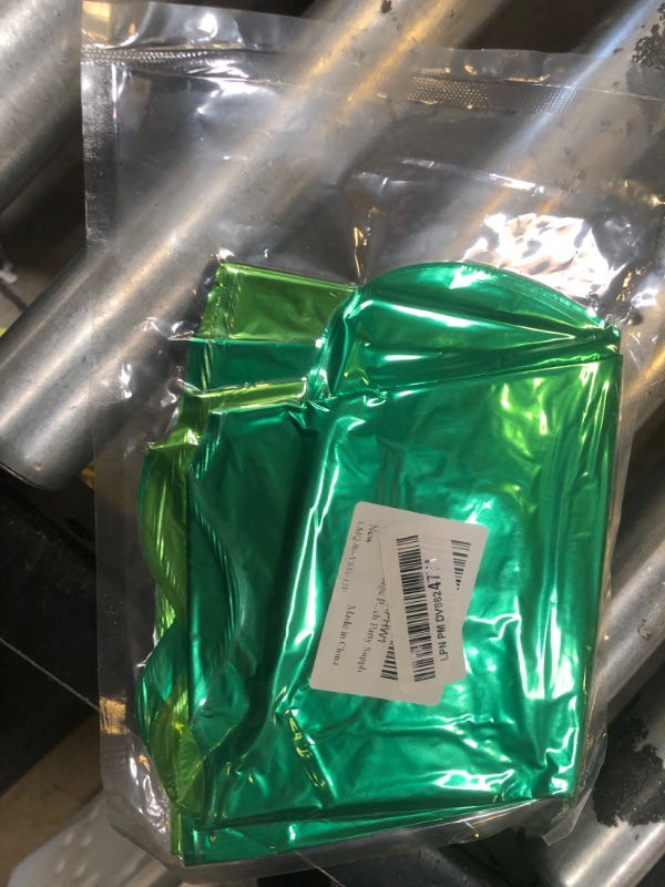 Photo 1 of 12 Pieces Large Palm Tree Leaves Balloons, Green Foil Mylar Coconut Tree Leaves Balloons for Birthday Baby Shower Decorations Hawaiian Luau Aloha Tropical Summer Beach Party Supplies