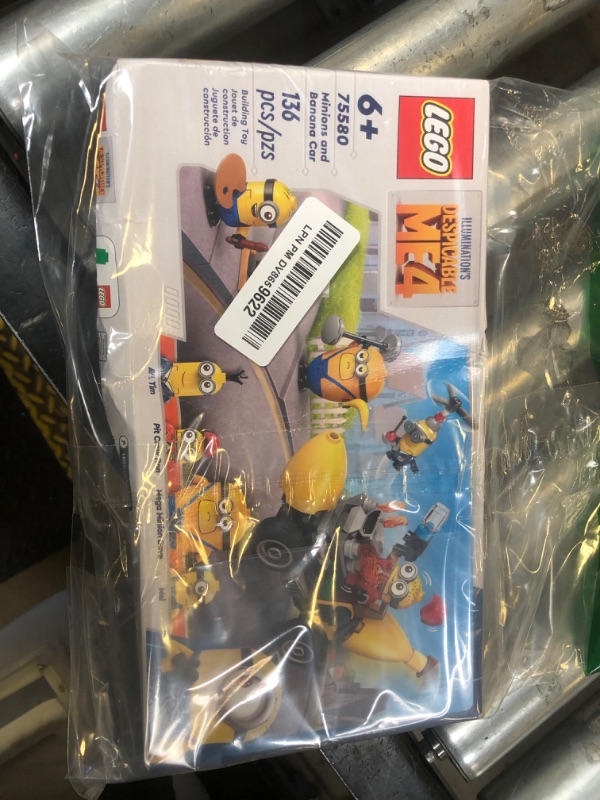 Photo 1 of LEGO Despicable Me 4 Minions and Banana Car Toy Gift for Kids, Fun Illumination’s Despicable Me Toy Playset, Creative Building Minions Toy for Boys and Girls Aged 6 and Up, 75580